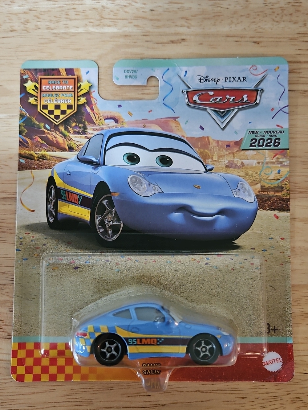 Disney Pixar Cars Sally Race to Celebrate 2026 Porsche Diecast NIP Mattel